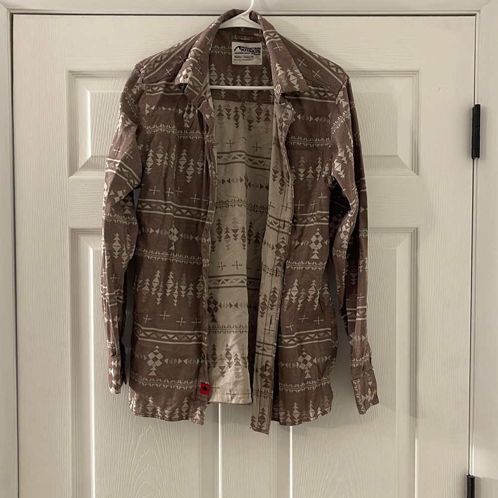 Mountain Khakis Men’s M Button Up Shirt